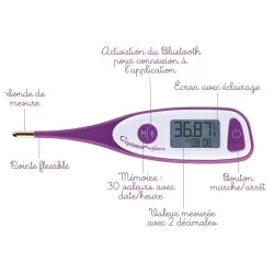 Thermomètre basal connecté My Sense Flex