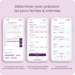 Thermomètre fertilité connecté Cyclotest mySense