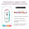 Application du moniteur de fertilité trackle