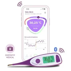 Thermomètre fertilité connecté Cyclotest mySense