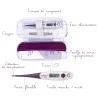 Pack Thermomètre Cyclotest Lady + Manuel pour une fertilité émancipée Pack Thermomètre Cyclotest Lady + Manuel pour une fertilité émancipée