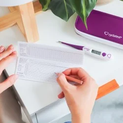 Thermomètre double décimale...