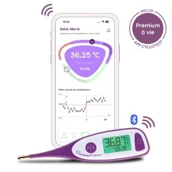 Thermomètre fertilité connecté Cyclotest mySense