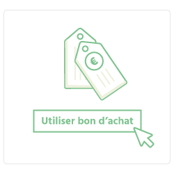 J'utilise mon bon d'achat dans "Mon panier"
