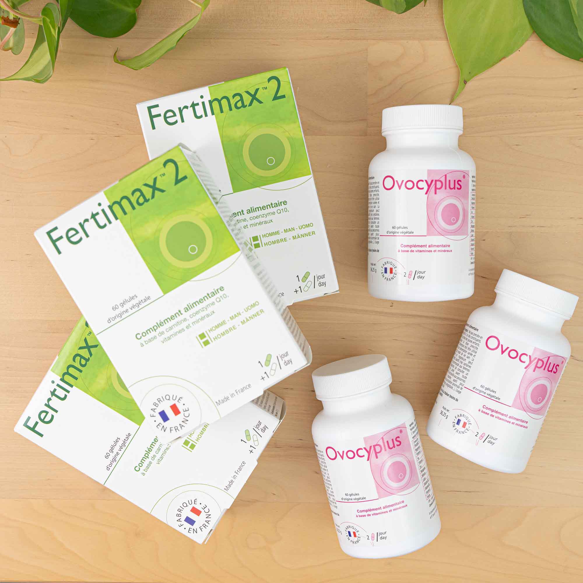 Cure de 3 mois - compléments alimentaires fertilité H/F